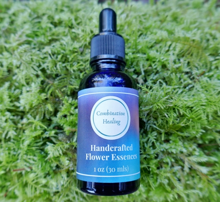 bottle of flower essences