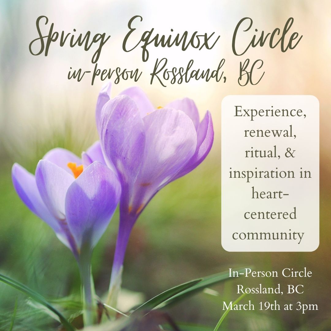 image from Spring Equinox Circle: In-Person Rossland, BC
