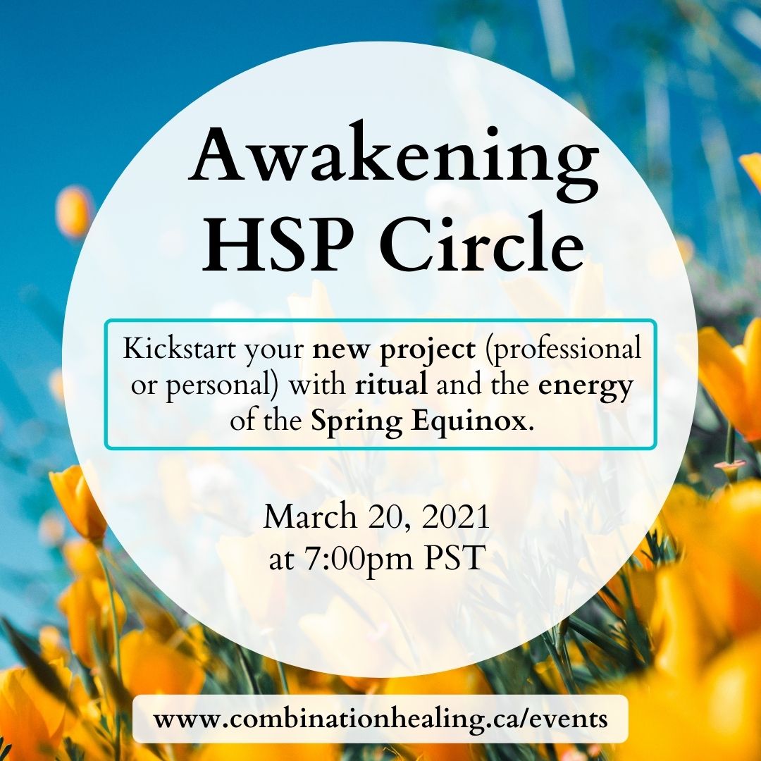 image from Kickstart your New Project with Ritual & the Spring Equinox- Awakening HSP Circle